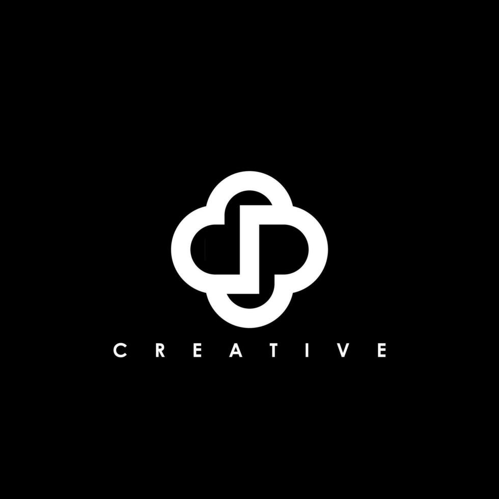 DP Letter Initial Logo Design Template Vector Illustration