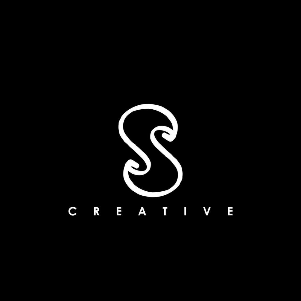 S Letter Initial Logo Design Template Vector Illustration