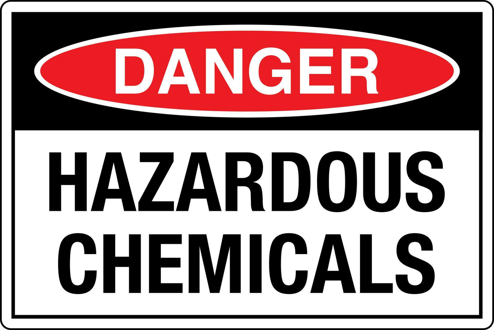 OSHA standards symbols registered workplace safety sign danger caution