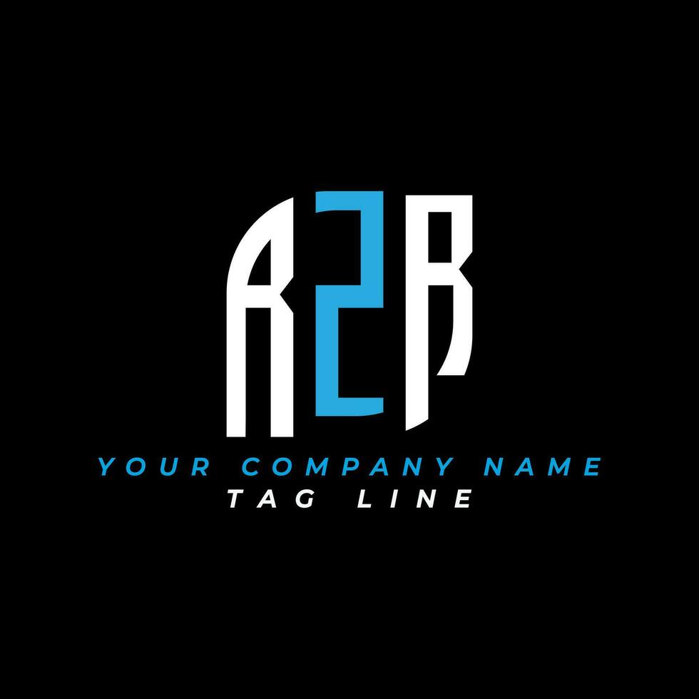 RZR letter logo creative design with vector graphic, Abc simple and modern logo design. Free Vector
