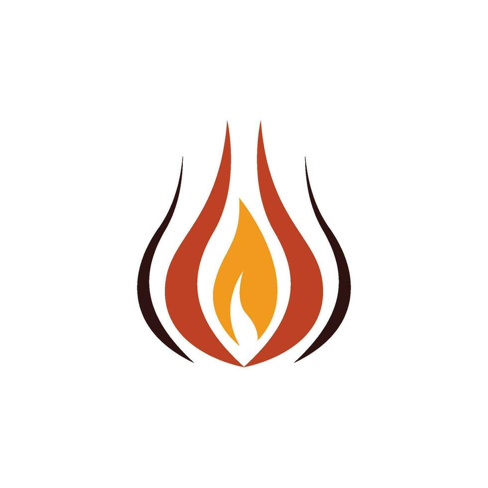Fire flame vector illustration design