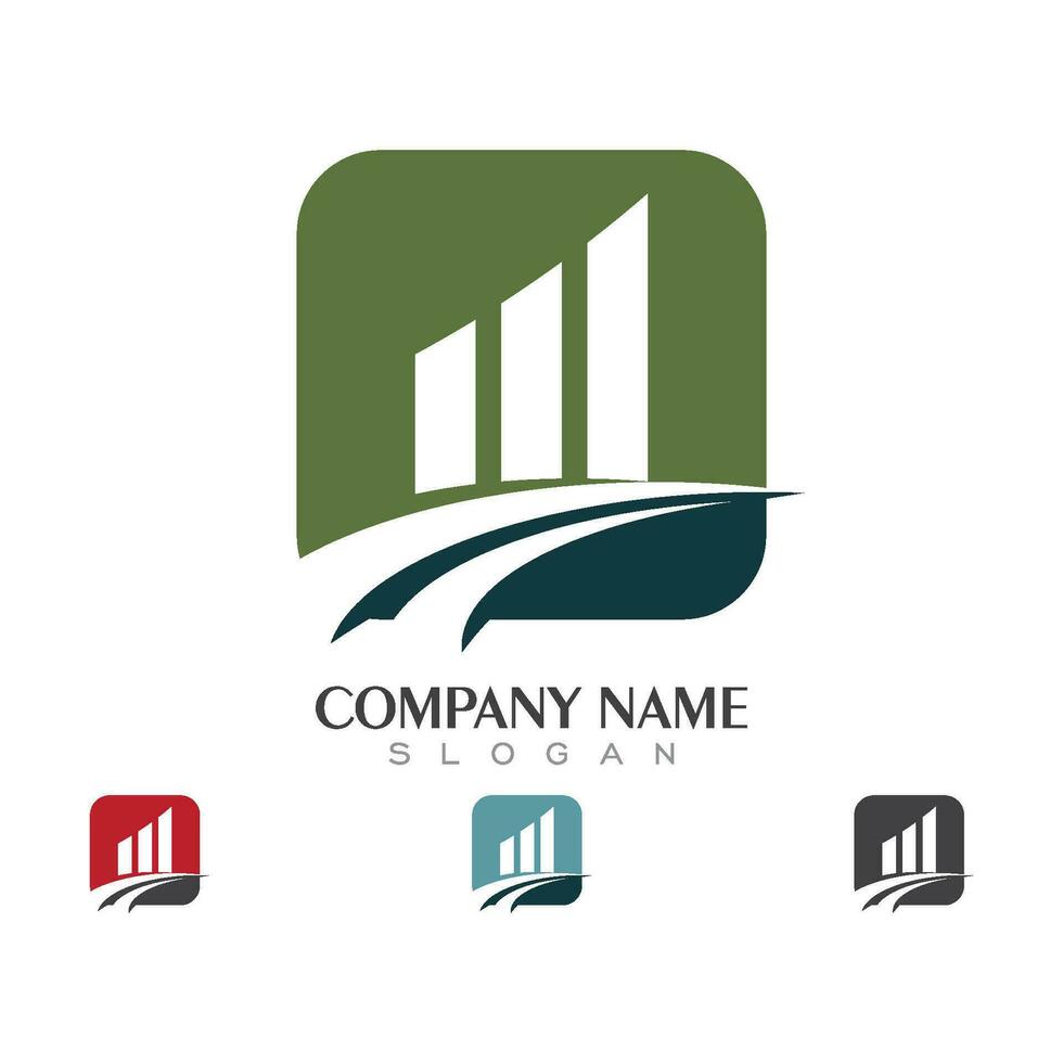 Business Finance Logo template vector