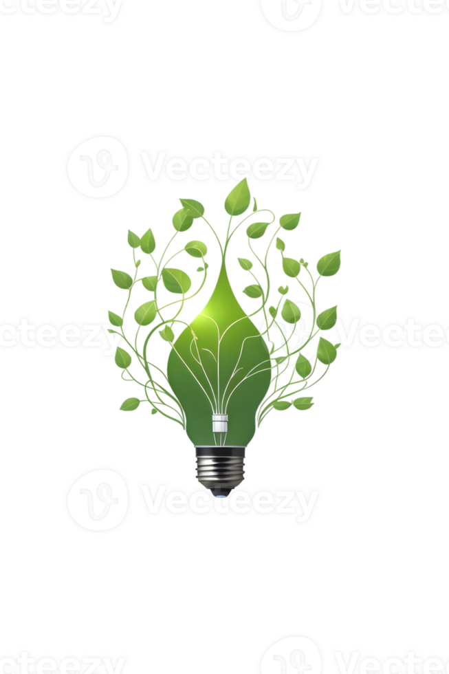 Light bulb  for idea info graphic ai generative png