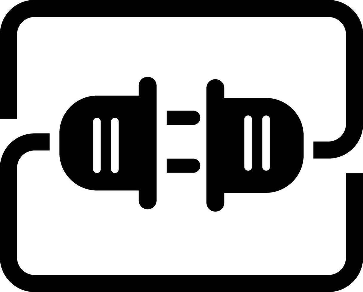 Electric plug icon. Electricity and energy symbol. Connection and disconnection concept. Concept of 404 error connection. Outlet socket unplugged. Wire, cable of energy disconnect vector
