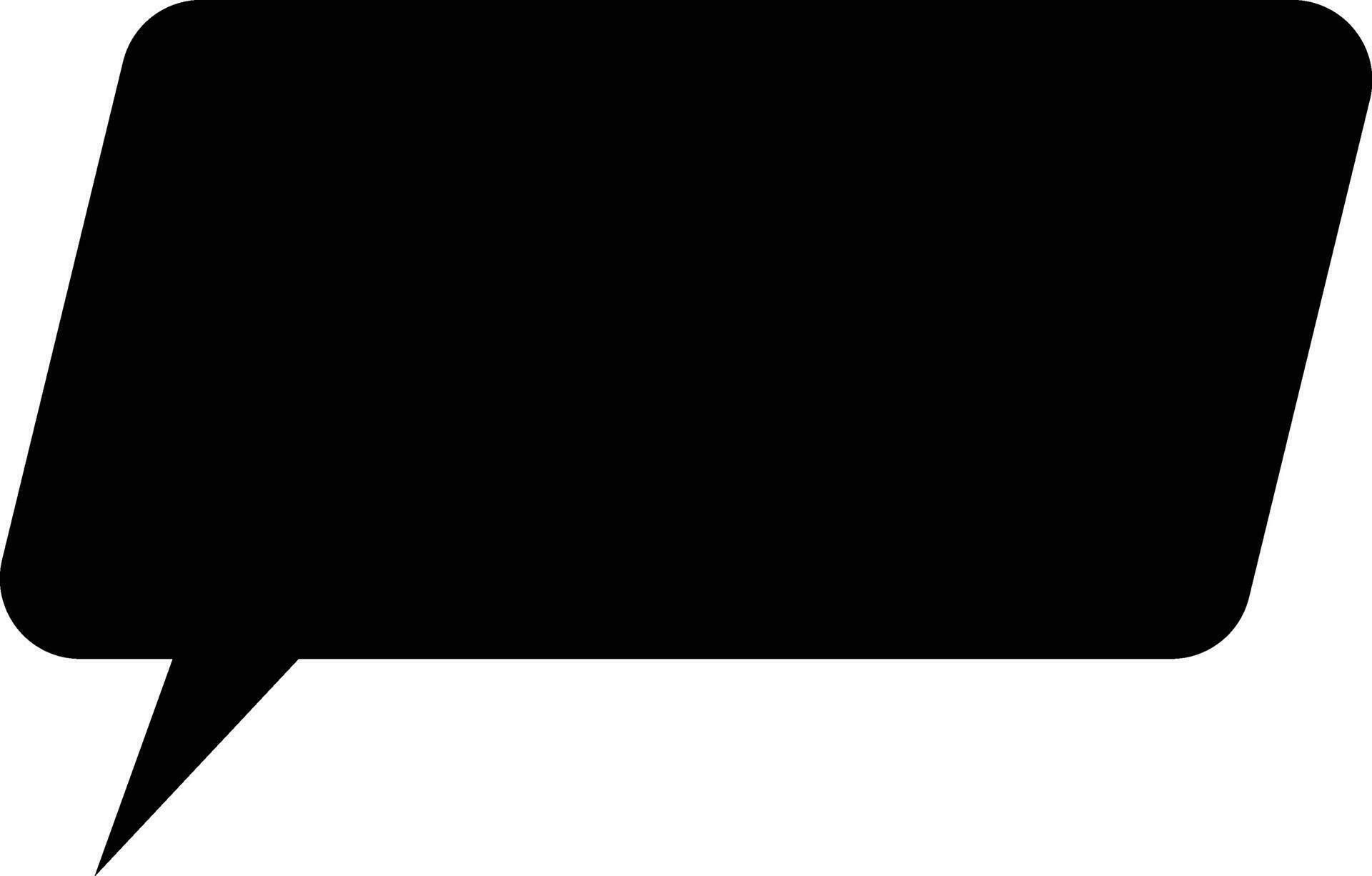 Flat Speech Bubble. Talk bubble. Speak bubble text, chatting box, Empty