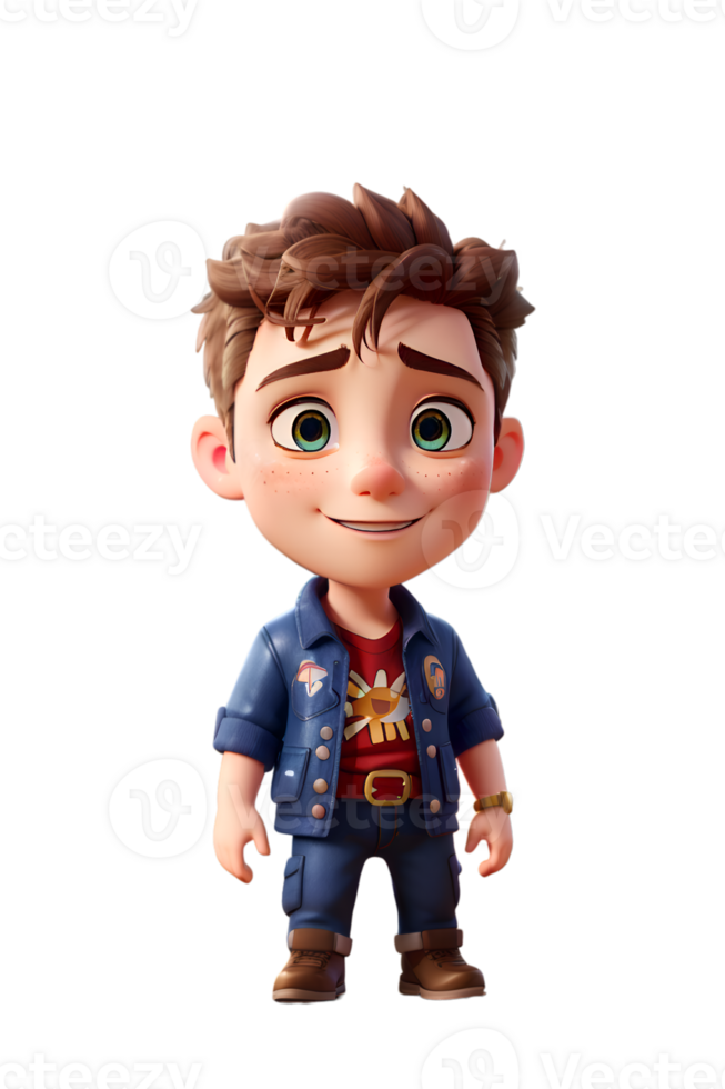Cute Boy, Adorable Child, Happy Kid, Smiling Boy, Sweet Toddler ai generative png