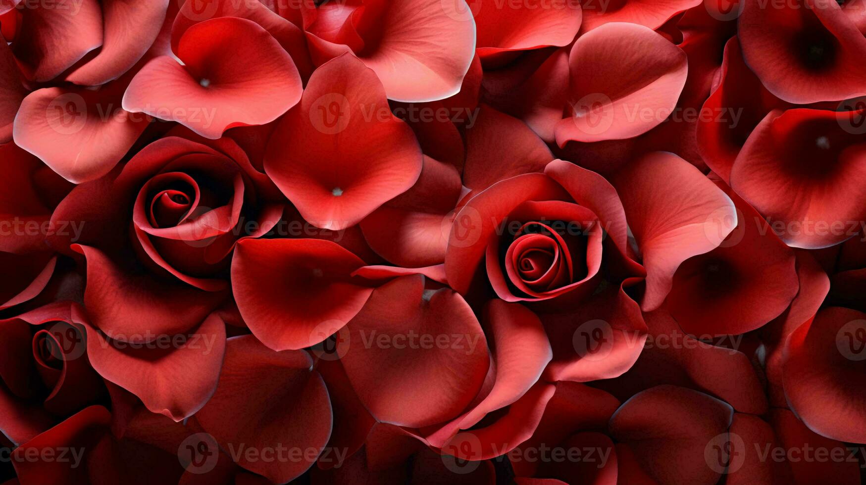 Red beautiful passionate fresh rose petals, love romantic valentine's day flowers texture background photo