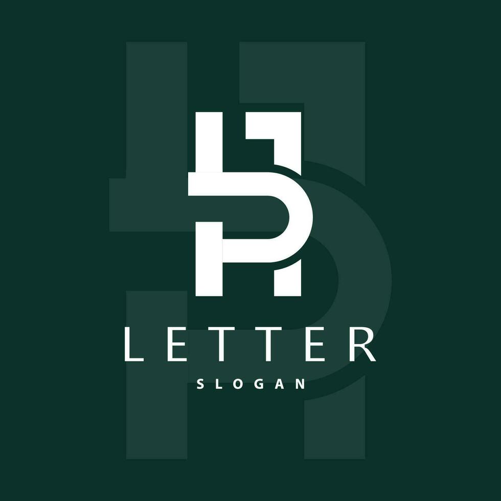 minimalista hs letra logo, sh logo moderno y lujo icono vector modelo elemento