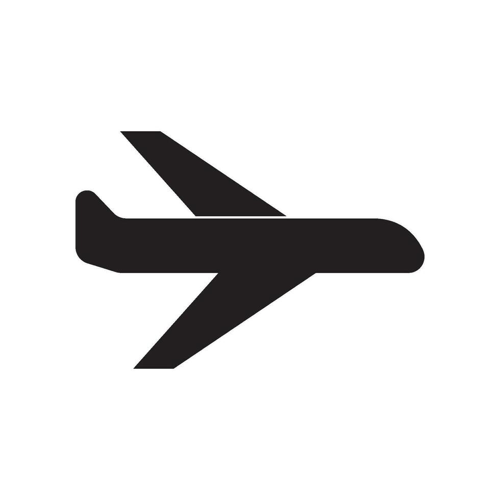 airplane icon vector