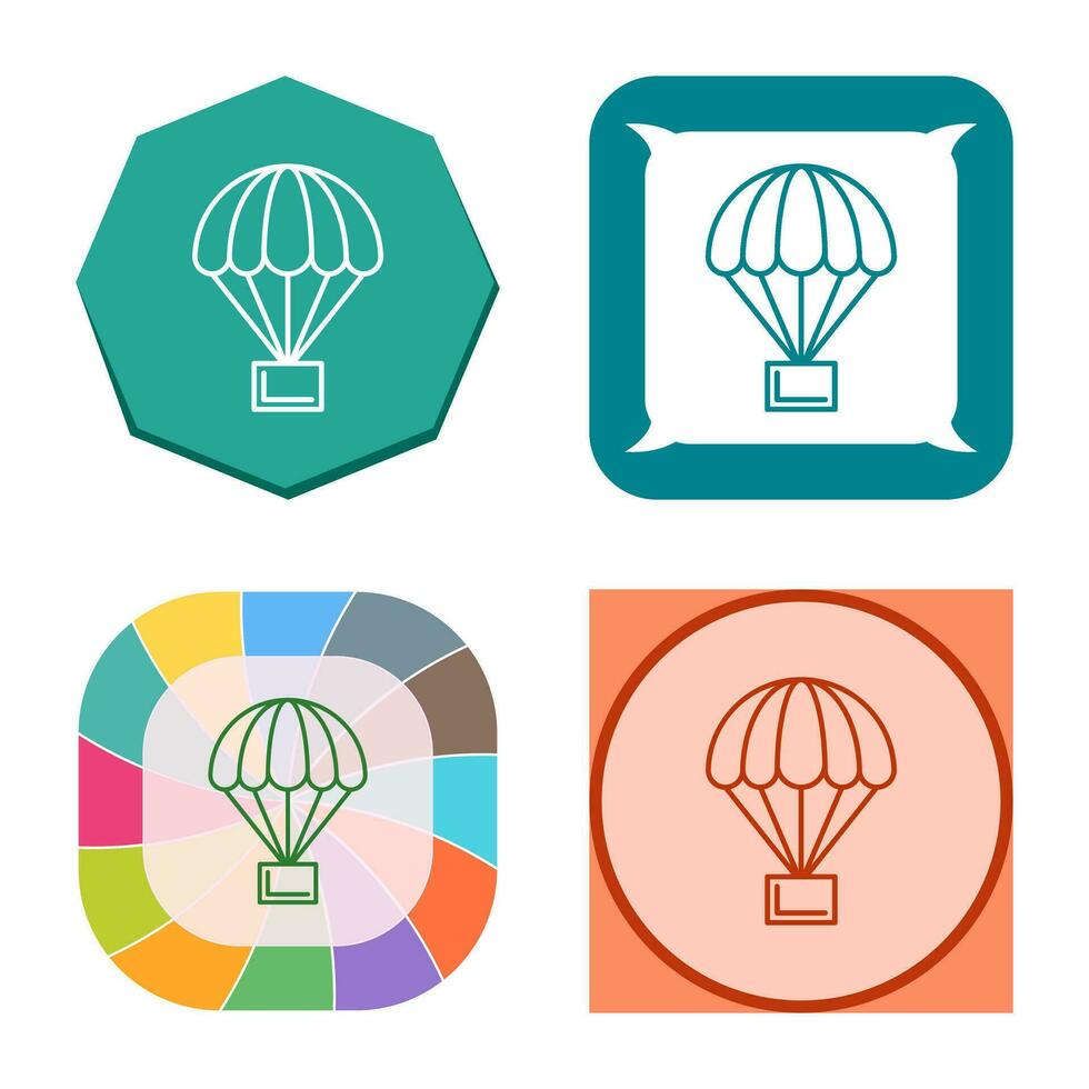 Parachute Vector Icon
