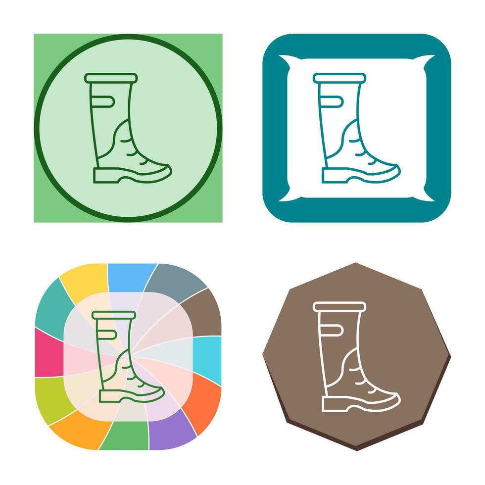 Rain Boots Vector Icon