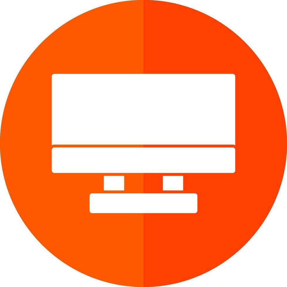 Monitor Screen Vector Icon Design