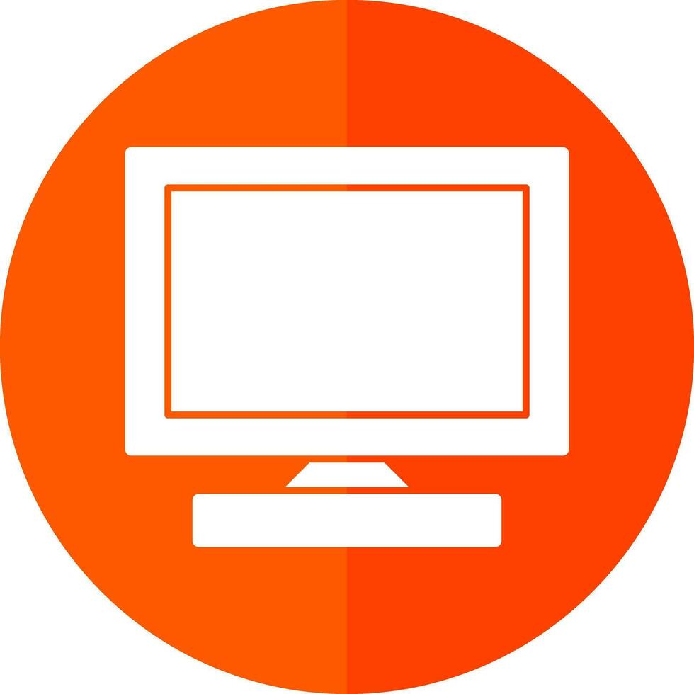 Monitor Screen Vector Icon Design