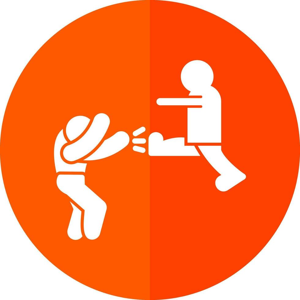 Fighting Vector Icon Design