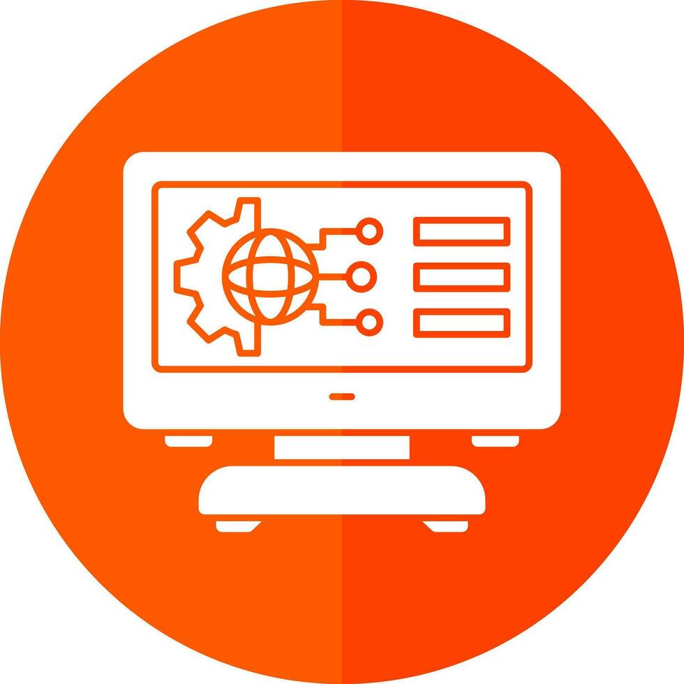 Digital Transformation Vector Icon Design
