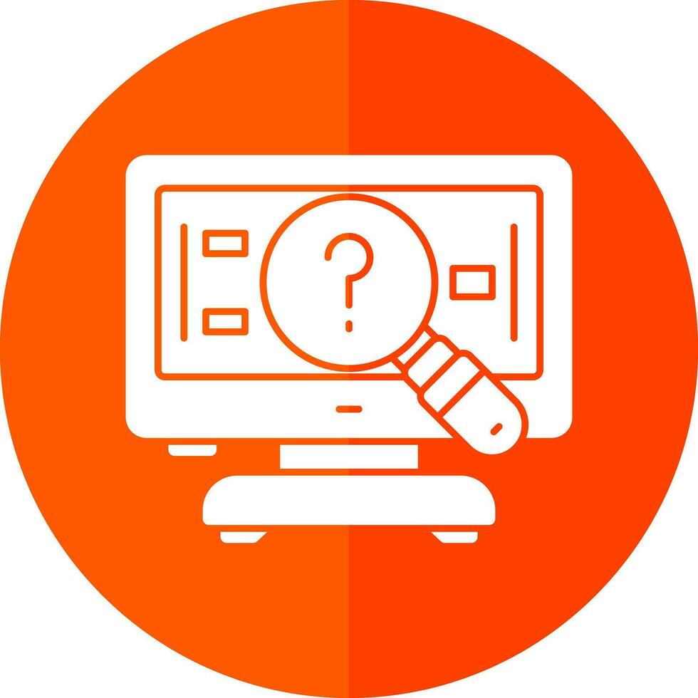 Problem Framing Vector Icon Design