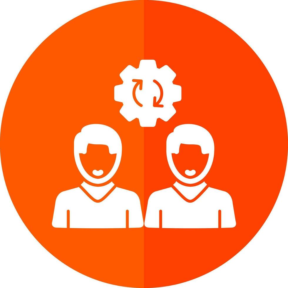 Change Management Vector Icon Design