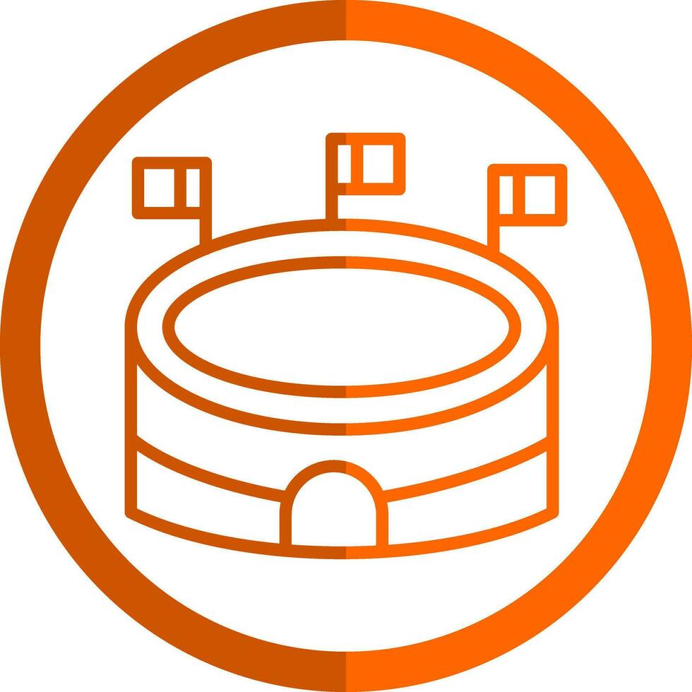 Stadium Vector Icon Design