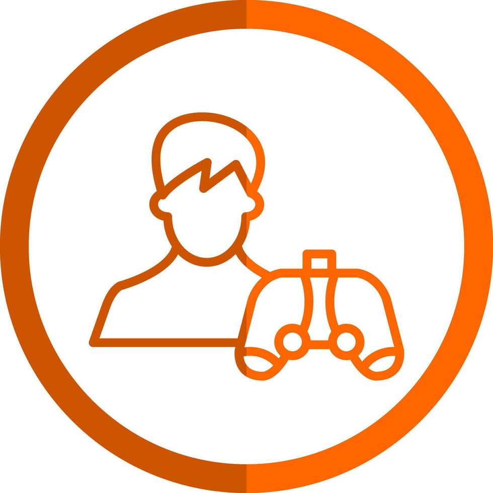 Gamer Vector Icon Design