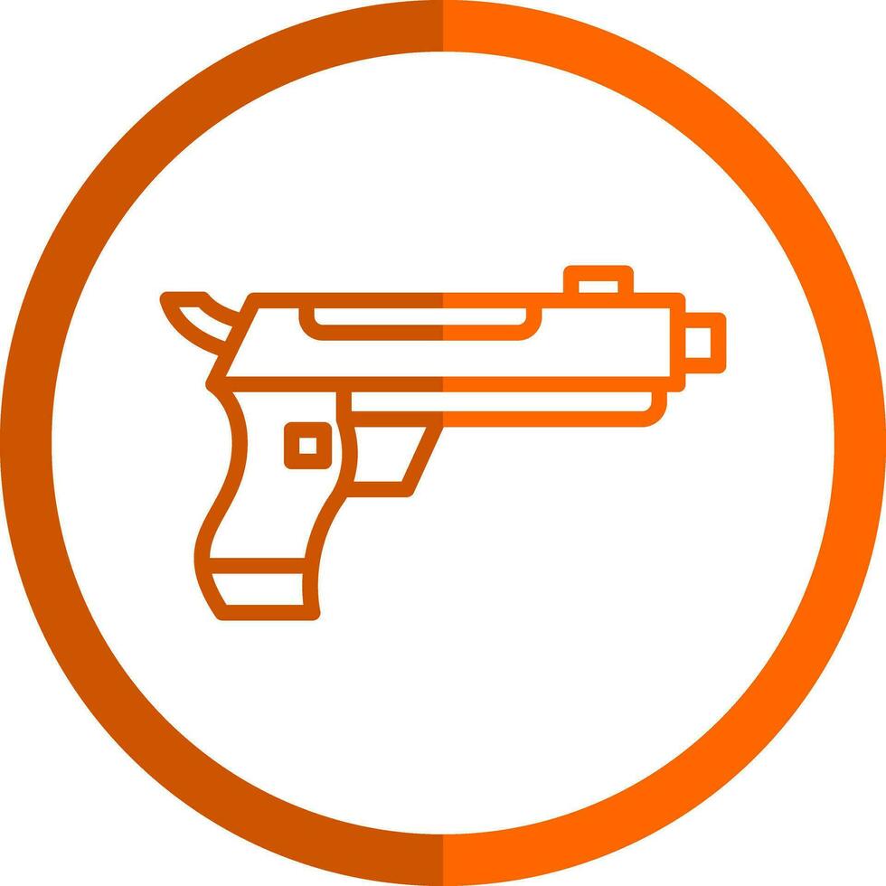 Gun Vector Icon Design