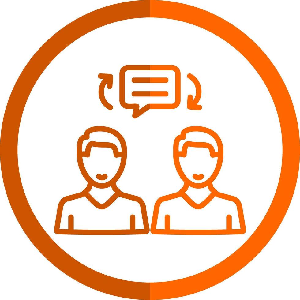 Coaching and Mentoring Vector Icon Design