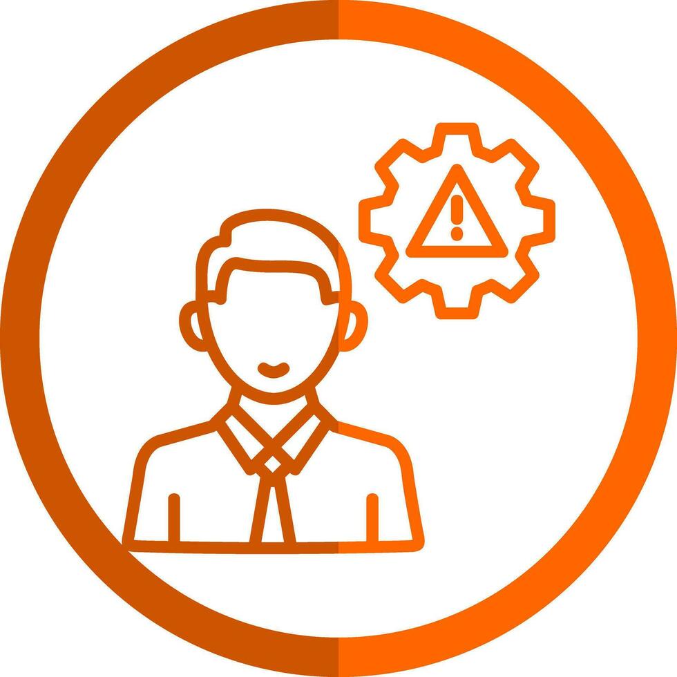 Risk Management Vector Icon Design