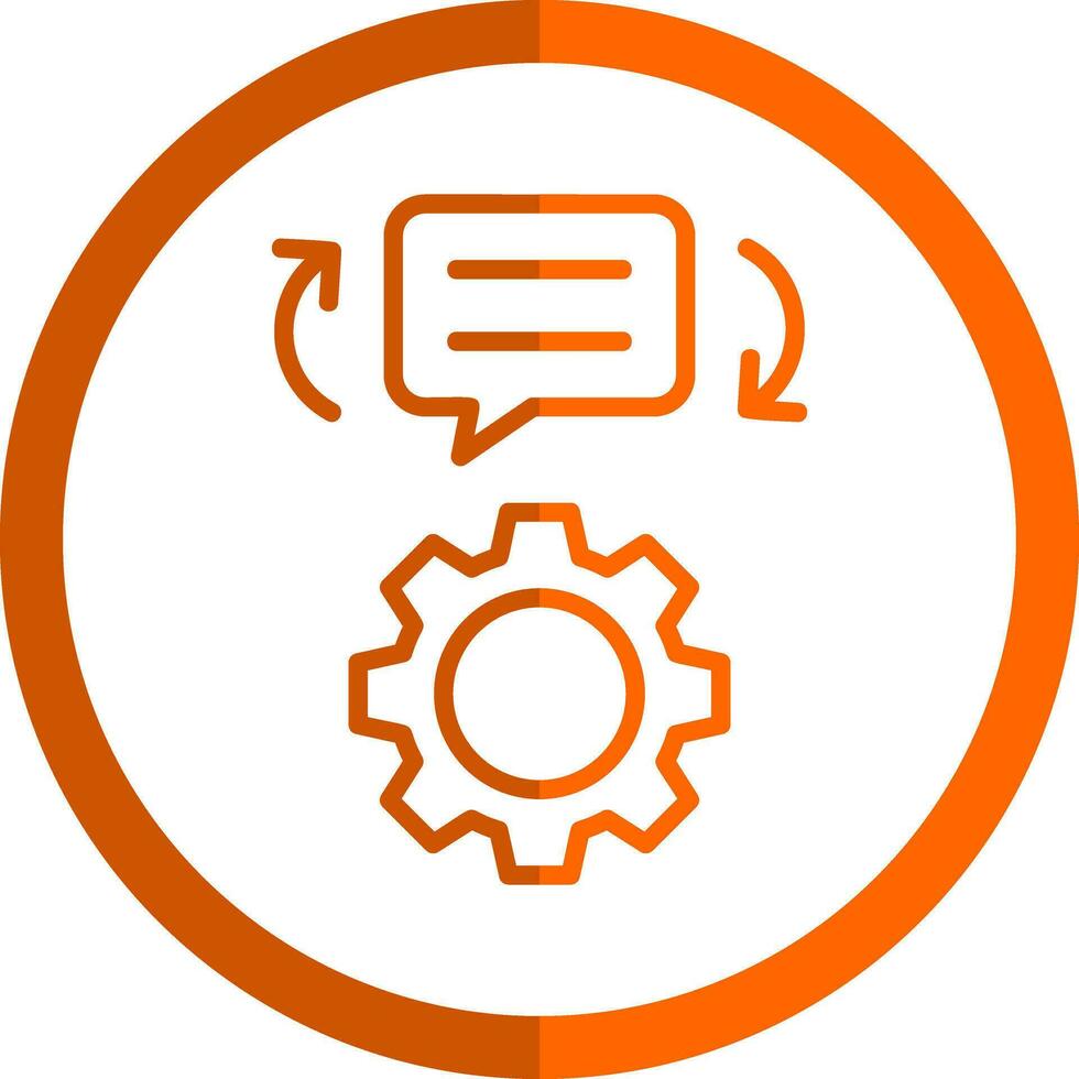 Feedback Mechanisms Vector Icon Design