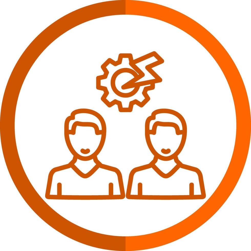 Conflict Resolution Vector Icon Design
