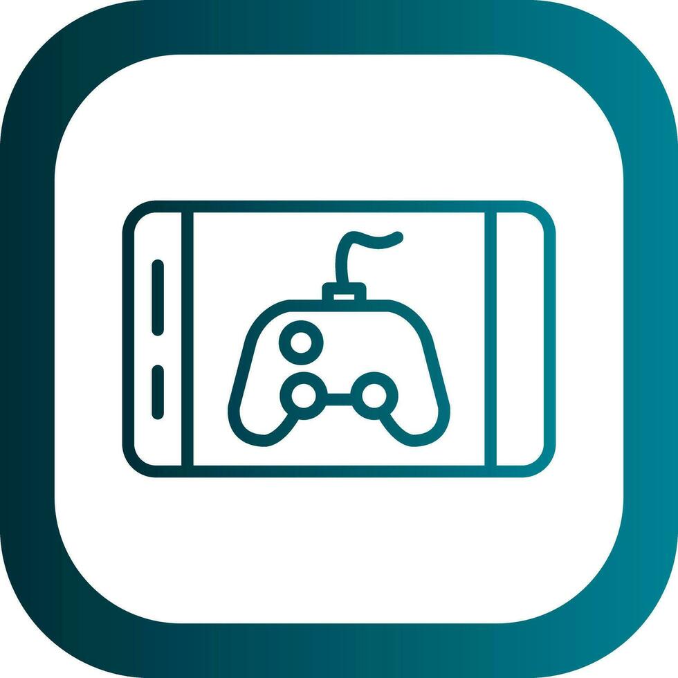 Mobile Game Vector Icon Design
