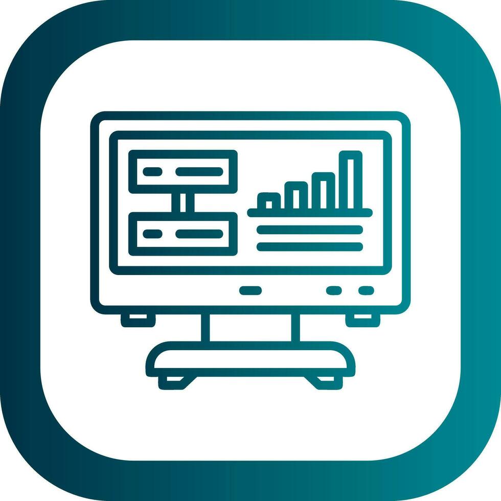 Data Driven Insights Vector Icon Design