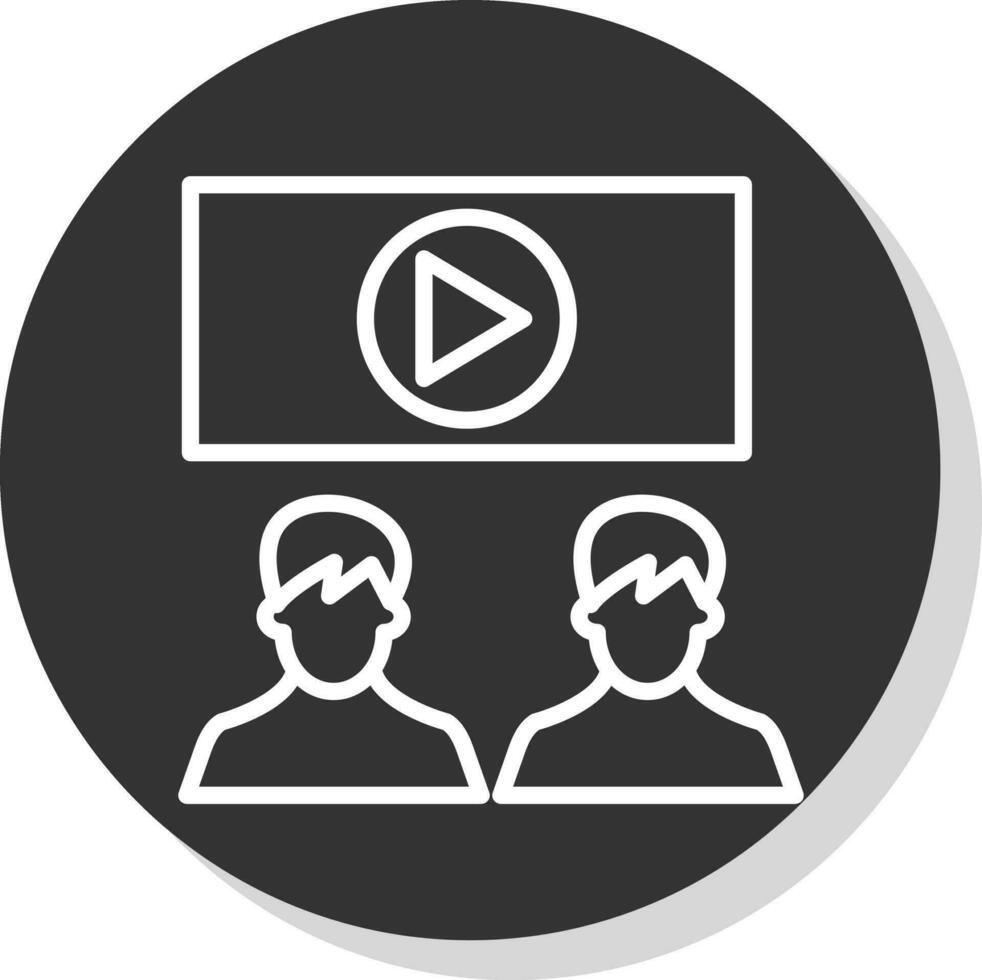 Viewership Vector Icon Design