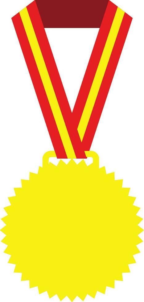 vector golden, silver, bronze medals, cups and badges cartoon i