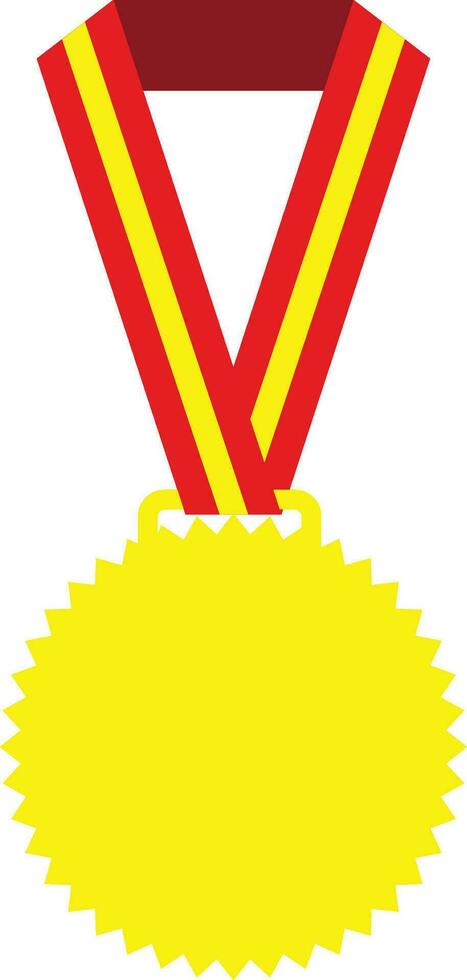 vector dorado, plata, bronce medallas, tazas y insignias dibujos animados yo