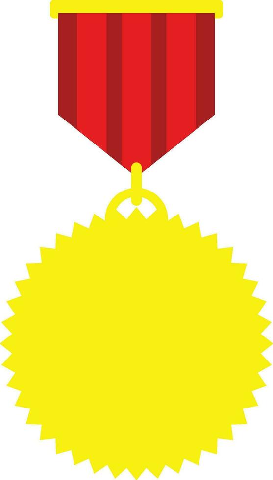 vector golden, silver, bronze medals, cups and badges cartoon i