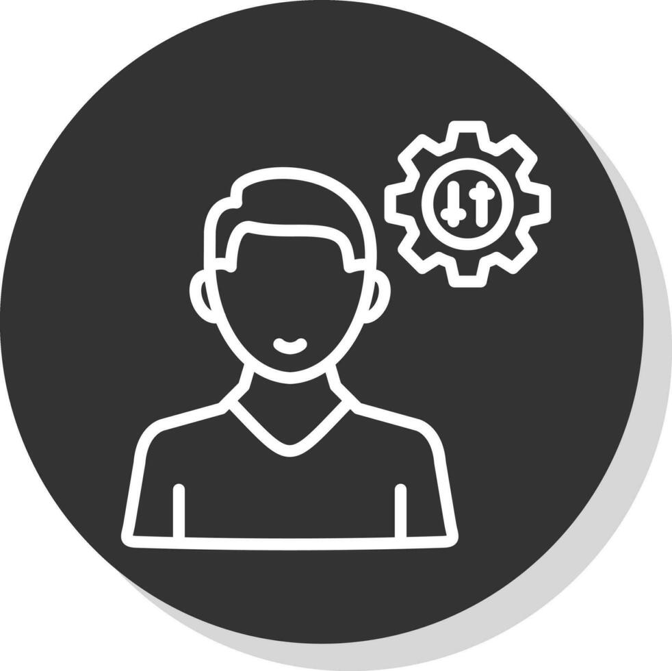 Adaptability Vector Icon Design