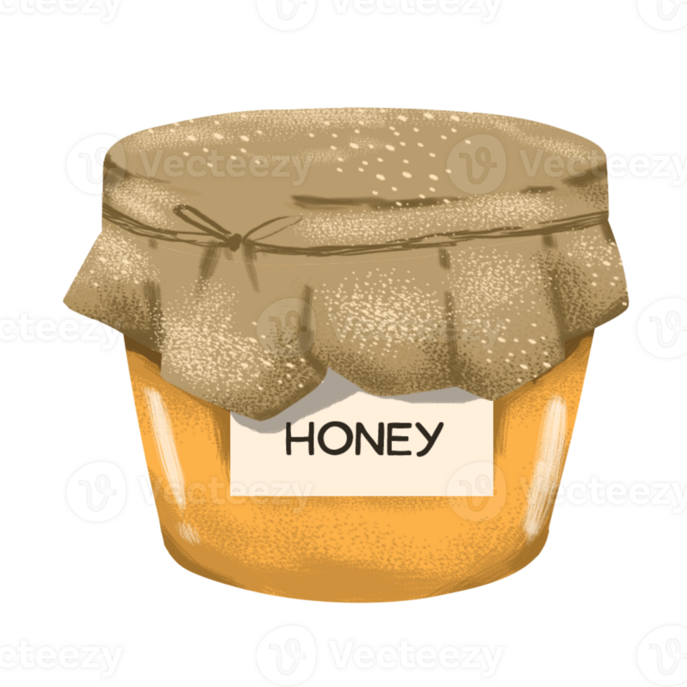 Yellow Honey Jar 31760712 PNG