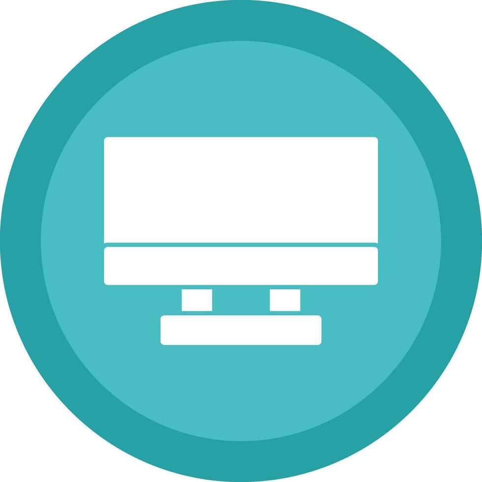 Monitor Screen Vector Icon Design