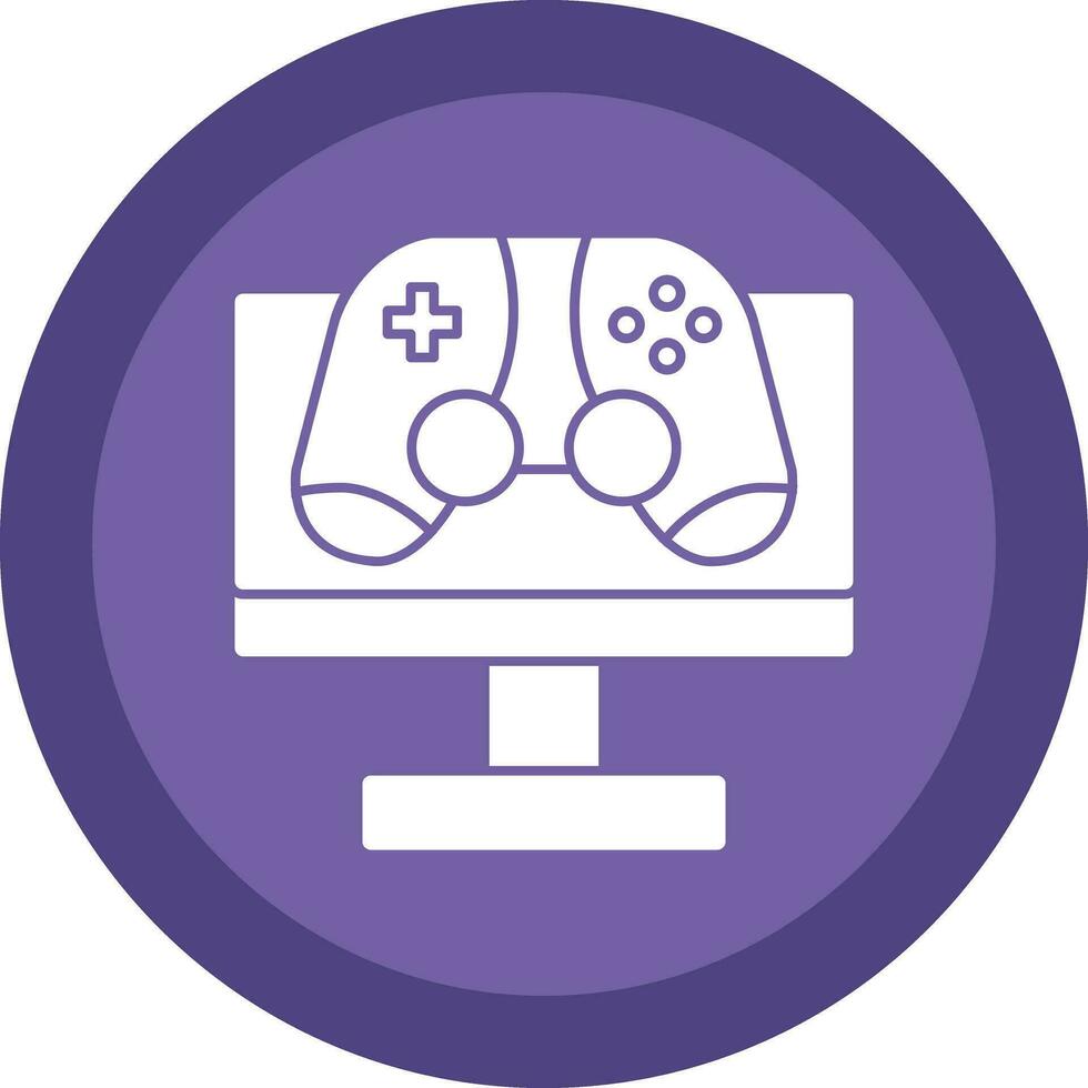 Monitor Screen Vector Icon Design