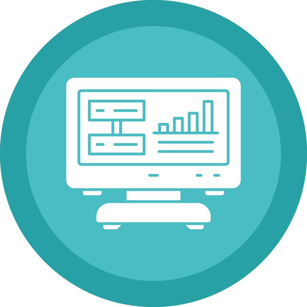 Data Driven Insights Vector Icon Design