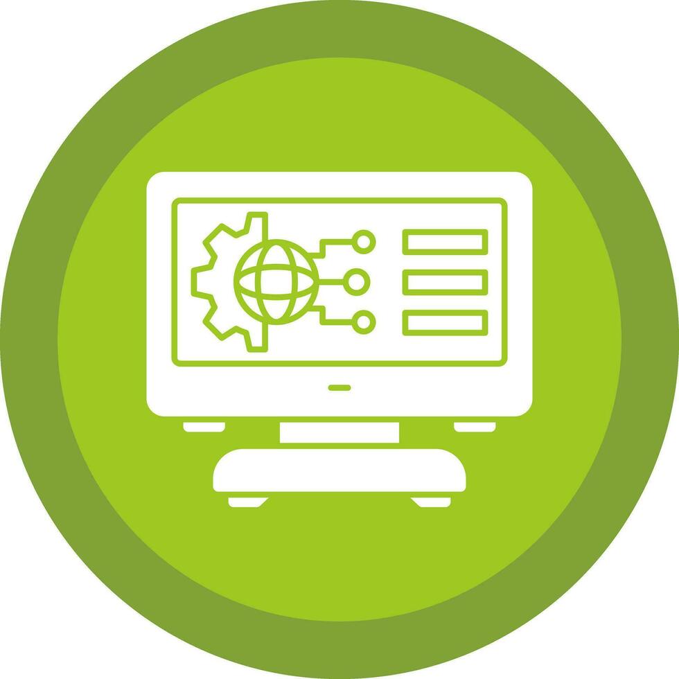 Digital Transformation Vector Icon Design