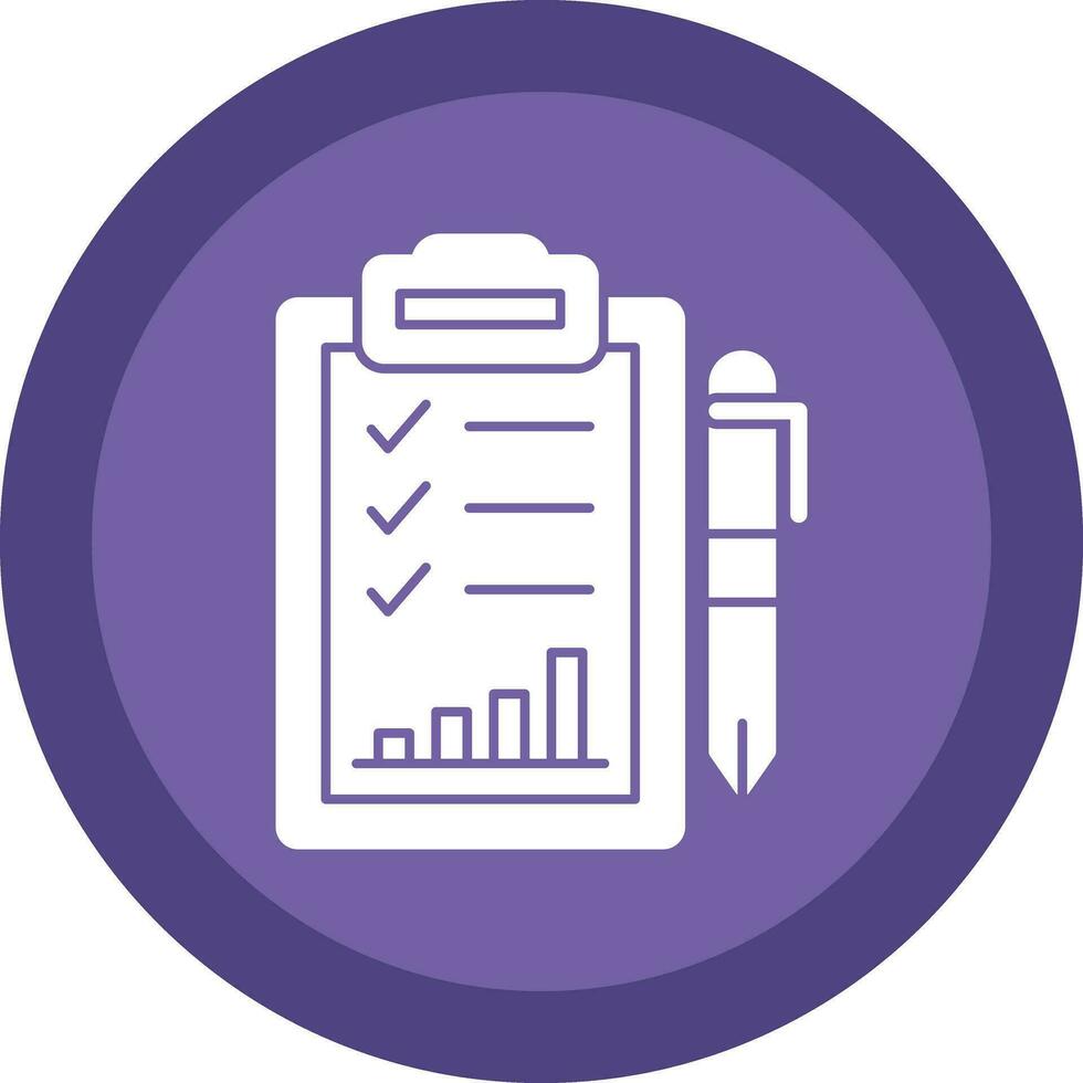 Performance Evaluation Vector Icon Design