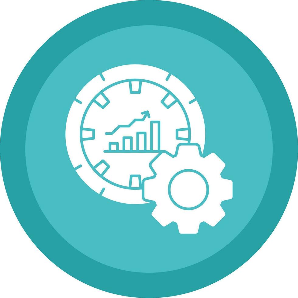 Performance Metrics Vector Icon Design