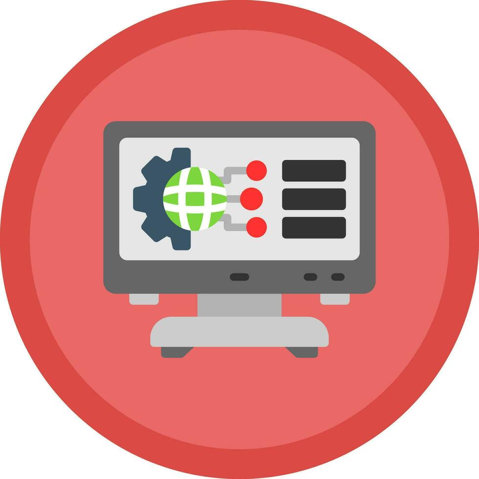Digital Transformation Vector Icon Design