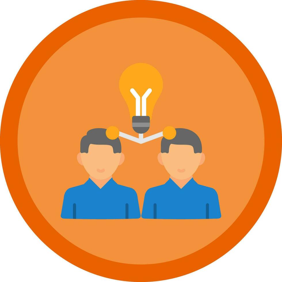 Knowledge Sharing Vector Icon Design