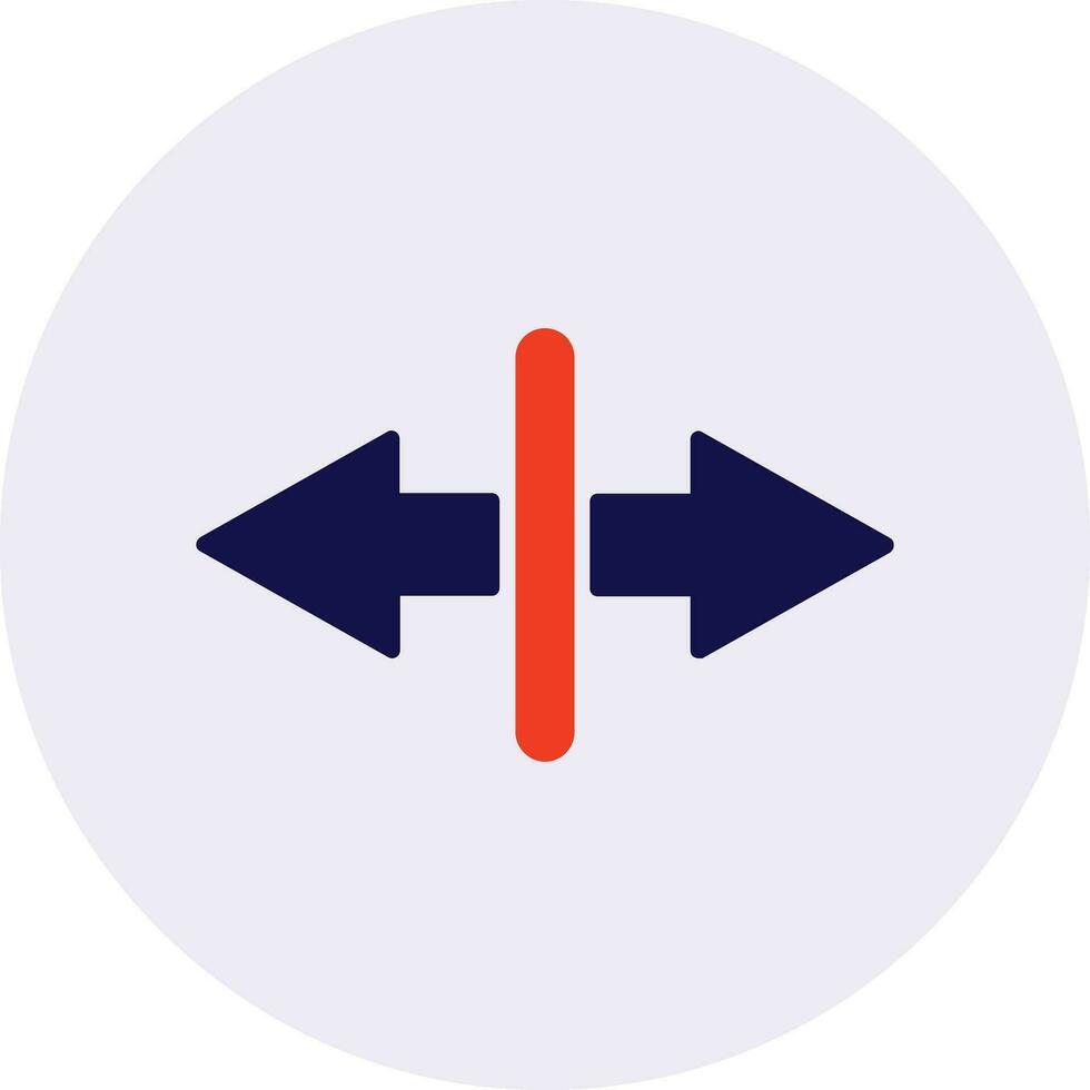 Separation Vector Icon