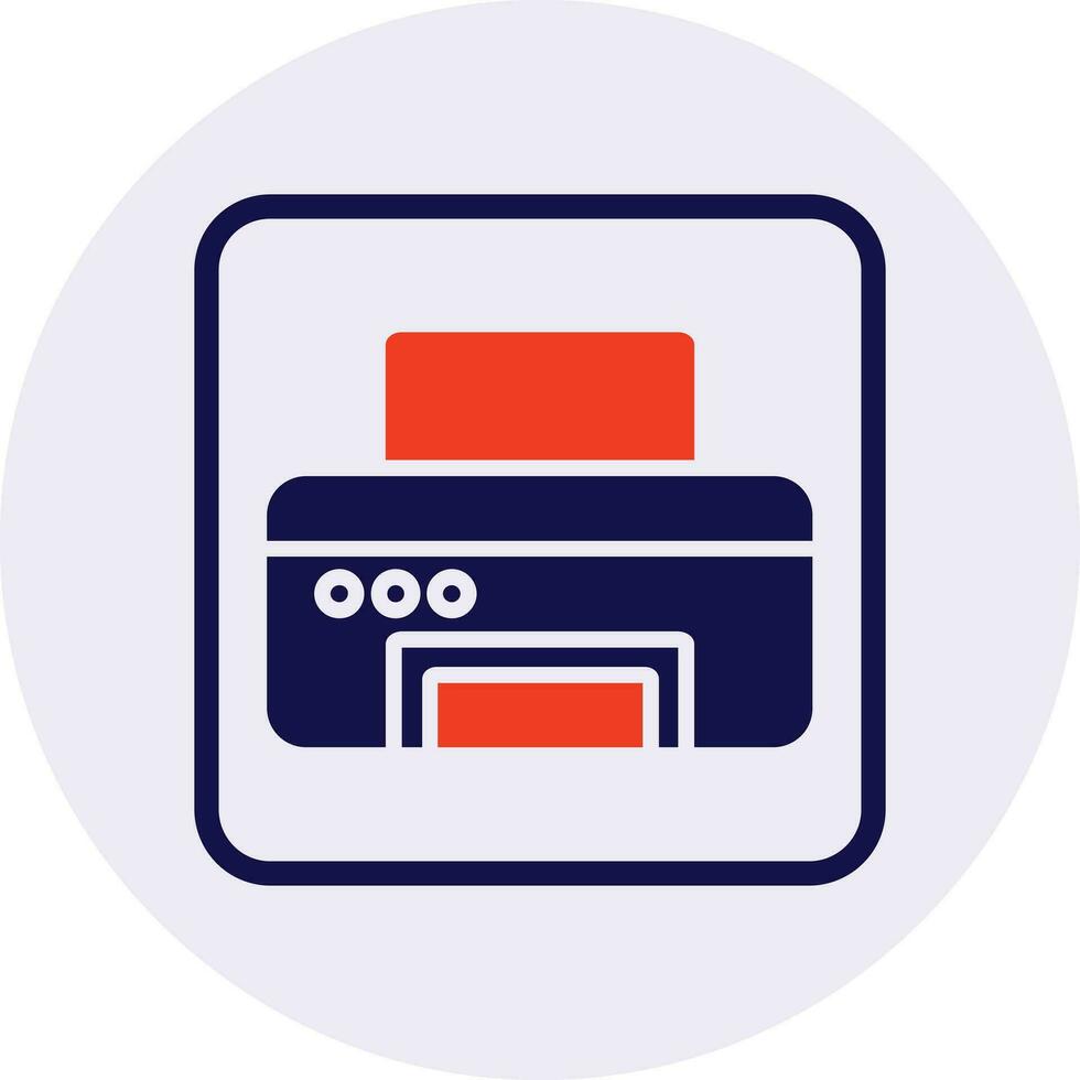 Print Vector Icon