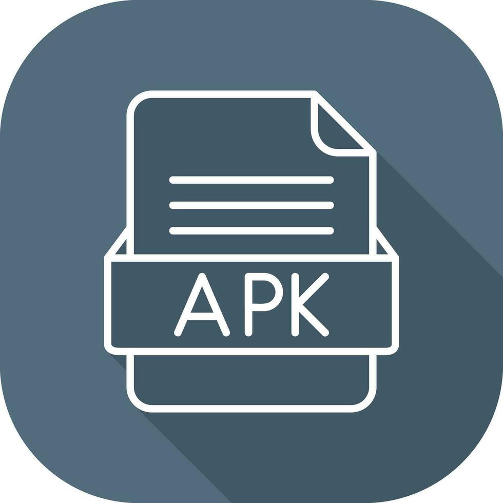 apk archivo formato vector icono