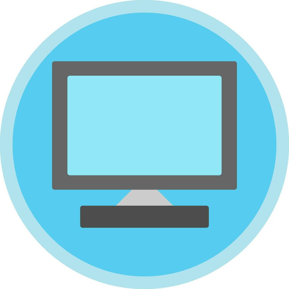 Monitor Screen Vector Icon Design