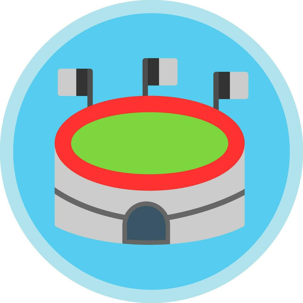 diseño de icono de vector de estadio