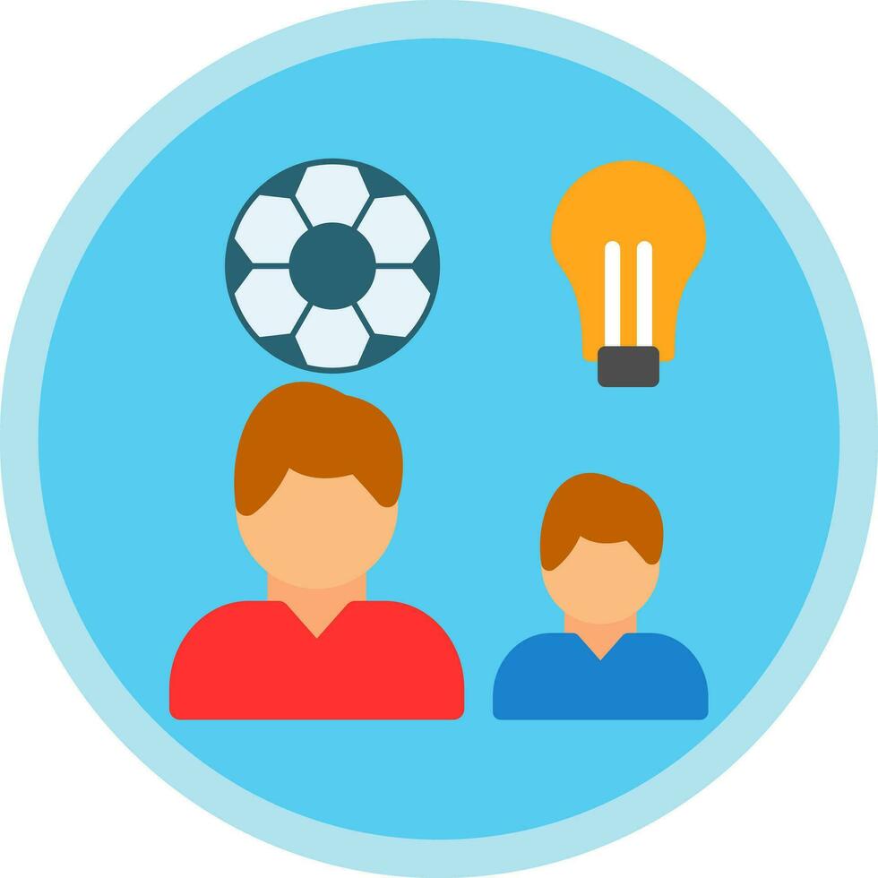 Coaching Vector Icon Design